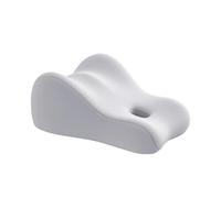 BRTHFORU Coussin de Positionnement pour l‘Intimité du Couple, Support Lombaire Ergonomique en Mousse à Mémoire de Forme Relaxante, Oreiller de Soutien Multifonctionnel Dos et Jambes (Blanc)