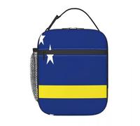 BRTOLIIAO Cadeaux du drapeau de Curaçao Produits Autocollants Un sac à lunch