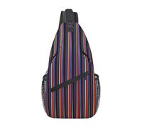 BRTOLIIAO Carlos Cruz Diez Sac poitrine Hommes Sangle à dos bandoulière Sac poitrine Voyage Randonnée Sac à bandoulière
