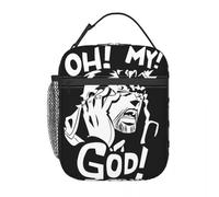 BRTOLIIAO Oh mon Dieu J-Jojos Bizarre Sacs à lunch thermiquement isolés pour le travail anime japonais Conteneur portatif de sacs alimentaires Refroidisseur Boîte à lunch thermique