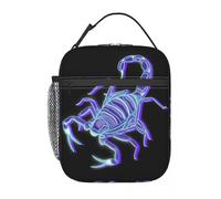 BRTOLIIAO Sac à lunch Scorpion Lumineux Un