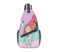 BRTOLIIAO Sac bandoulière personnalisé personnalisé de médecin et infirmière, sac bandoulière de mode bandoulière, sac à dos de taille croisé à pied, camping cycliste