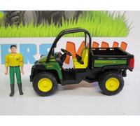 Bruder Véhicule Tout Terrain John Deere Gator Xuv 855d Avec Figurine