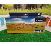 BRU62604 - Ensemble clôtures + mangeoires - Bruder - 1/16