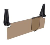 Bruafsir Extension de pare-soleil pour voiture avec protection anti-éblouissement et visière de vision HD à clip