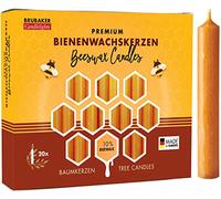 BRUBAKER Bougies de Noël en Cire d'abeille 10% - Lot de 20