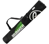 BRUBAKER ‘Carver Champion’ - Housse à Skis rembourrée pour 1 Paire de Skis et Bâtons - 190 cm - Noir/Vert
