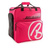BRUBAKER ‘Super Champion’ - Série limitée - Sac à chaussures de ski, Sac casque, Sac à dos ski - Fuchsia fluo Blanc