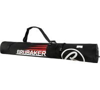 BRUBAKER Carver Champion Sac à skis 190 cm pour 1 paire de skis et bâtons Noir Rouge