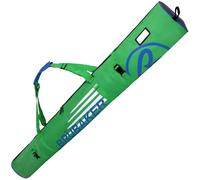 BRUBAKER ‘Carver Champion’ - Série limitée - Housse à Skis rembourrée pour 1 Paire de Skis et Bâtons - 170 cm - Vert Bleu