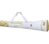 BRUBAKER Carver Pro St. Moritz Sac à skis 170 cm pour 1 paire de skis et bâtons - Blanc Or