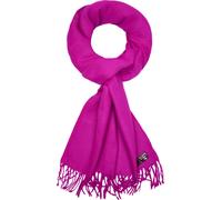Brubaker Cashmirillo Foulard - env. 30 x 180 cm Légèrement chaud et douillet - Automne et hiver Foulard douillet - Etole avec franges pour femmes hommes, Lila