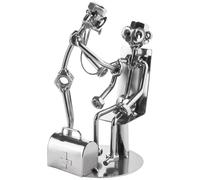 BRUBAKER Chez le Docteur Statue Figurine Sculpture Métal Décor Cadeau Médecin