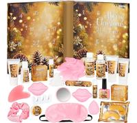 BRUBAKER Cosmetics Calendrier de l'Avent 2025 - Grand Coffret de Noël à Ouvrir en Forme de Livre XXL Unique - 24 Surprises Beauté pour Femmes et Filles - Bien-Être avec Spa et Cosmétiques Luxueux