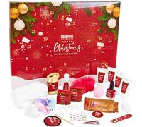 BRUBAKER Cosmetics - Calendrier de l'Avent/Noël 2024 - Contient 24 Produits de Bain & Beauté - Coffret XXL de Bien-être - Idée cadeau Femme & Fille - Rouge