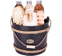 BRUBAKER Cosmetics - Coffret de bain & bien-être - Noix de coco - 9 Pièces - Baquet décoratif - Idée cadeau