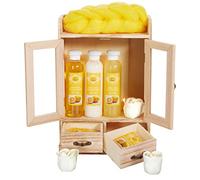 BRUBAKER Cosmetics - Coffret de bain - Citron - 10 Pièces - Armoire en Bois - Idée cadeau