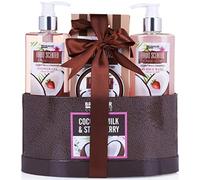 BRUBAKER Cosmetics - Coffret de bain & douche - Noix de coco/Fraise