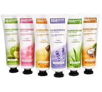 BRUBAKER Cosmetics Coffret de Créme Pour Les Mains - 6 Paquets de Créme Hydratante Pour Les Mains Séches, Rugueuses et Gercées - à L'Urée et Au Beurre de Karité