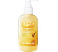 BRUBAKER Cosmetics Lotion lavante pour les mains Savon liquide dans un distributeur pratique - nettoie en douceur et hydrate, lait miel, 1 paquet (240 ml)