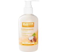 BRUBAKER Cosmetics Lotion lavante pour les mains Savon liquide en distributeur pratique - nettoie en douceur et hydrate, noix de coco, 1 paquet (240 ml)