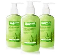 BRUBAKER Cosmetics - Savon Liquide - Aloe Vera - Pour des Mains Hygiéniquement Propres - Formule Extra Douce et Hydrate - (Lot de 3 x 240 ml)