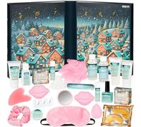 BRUBAKER Cosmetics XXL Calendrier de l'Avent Beauté 2026 | Village de Noël dans la Neige - Grand Coffret Bien-Être à Ouvrir et Découvrir - 24 Surprises Cosmétiques Cadeau pour Femmes