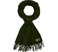 BRUBAKER Écharpe Cashmirillo - env. 30 x 180 cm de long, chaude et douillette - Écharpe d'hiver douillette - Écharpe avec franges pour femmes et hommes, Olive