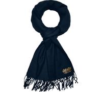 BRUBAKER Écharpe Cashmirillo - env. 30 x 180 cm de long, chaude et douillette - Écharpe d'hiver douillette - Écharpe avec franges pour femmes et hommes, bleu foncé