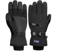 BRUBAKER Gants de Ski Imperméables et Coupe-Vent avec Poche Zippée - Gants d'hiver pour Hommes et Femmes L/XL