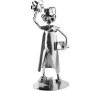 BRUBAKER Homme à vis Diplôme d'études Bachelor Master - Travail manuel Figure de fer Examen - Figure de métal Idée de cadeau pour les étudiants