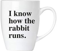 Brubaker - I Know How The Rabbit Runs. - Tasse à café en céramique - 300 ml - Kaffeebecher