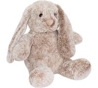 BRUBAKER Lapin en peluche avec oreilles tombantes - 28 cm Lapin en peluche pour enfants - Peluche Lapin en peluche - Peluche Gris Marron