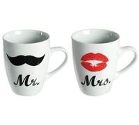 Brubaker Mr & Mrs Coffret cadeau en porcelaine