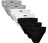 BRUBAKER paquet de 7 slips hommes 100% coton - taille M mix