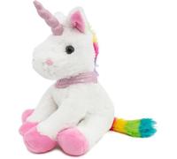 BRUBAKER Peluche Douce - Licorne - Hauteur 21 cm - Blanc