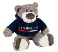BRUBAKER Peluche douce - Ours mignon / Nounours avec Sweat à capuche - 30 cm
