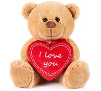 BRUBAKER Peluche Douce - Ours/Nounours avec Cœur