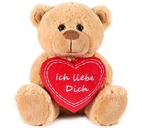 BRUBAKER Peluche Douce - Ours/Nounours avec Cœur