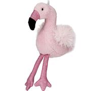 BRUBAKER Peluche Flamant rose avec paillettes 20 cm avec accroche sac Doudou