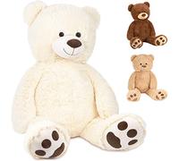 BRUBAKER Peluche géante XXL - Ours/Nounours - 100 cm