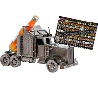 BRUBAKER Porte-bouteille de bière Truck Métal Sculpture XXL Cadeau avec carte cadeau