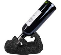 BRUBAKER Porte-Bouteilles de vin Chien assoiffé - Labrador Noir