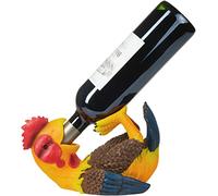 BRUBAKER Porte-Bouteilles de vin Coq assoiffé - Animaux ivres