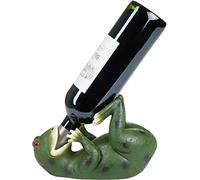 BRUBAKER Porte-Bouteilles de vin Grenouille assoiffée - Animaux ivres