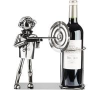 BRUBAKER Porte-Bouteilles de Vin Tireur avec Carabine et Cible - 25 cm