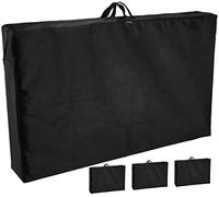 BRUBAKER Sac de Rangement pour Chaise de Jardin Premium - Sacoche à Fermeture éclair pour Meubles d'Extérieur ou Coussins - Oxford 600D - Housses de Chaise Imperméables - 97 x 59 x 16 cm - Lot de 4