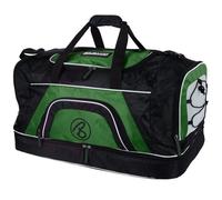 BRUBAKER - Sac de Sport 'Medium Base' - Spacieux & Robuste - 52L - Noir/Vert