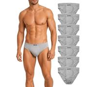 BRUBAKER Slip Homme - Lot de 7 - Coton 100%