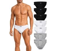 BRUBAKER Slip Homme - Lot de 7 - Coton 100%